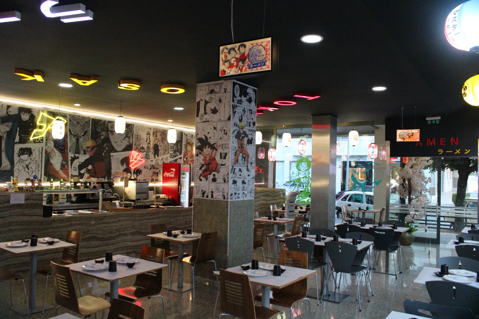 A sala do Genki Douro